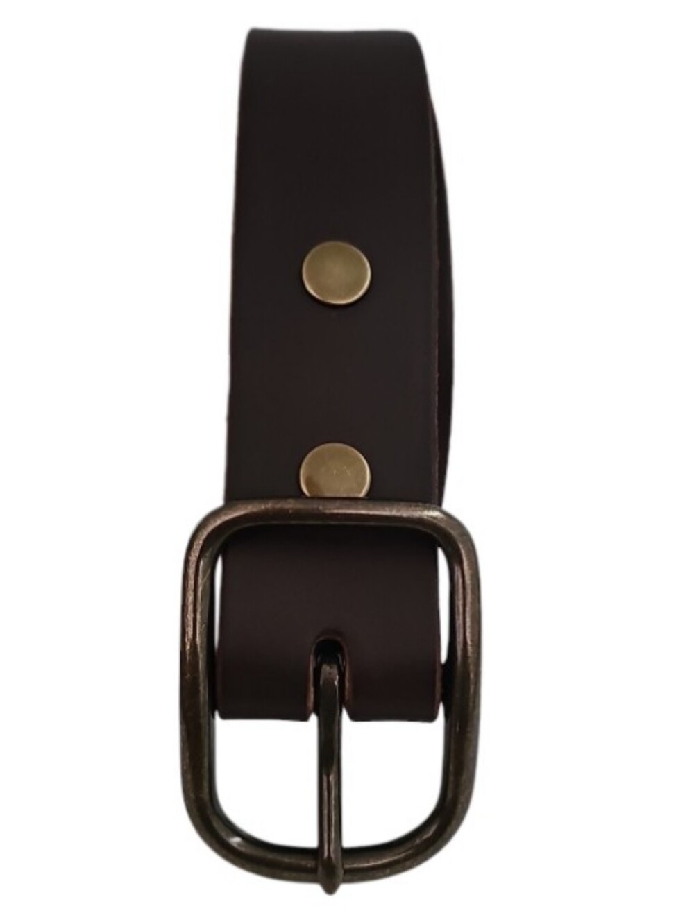 Tecovas Leather Belt Men 32 Brown Made USA Western Removable Buckle NWOT